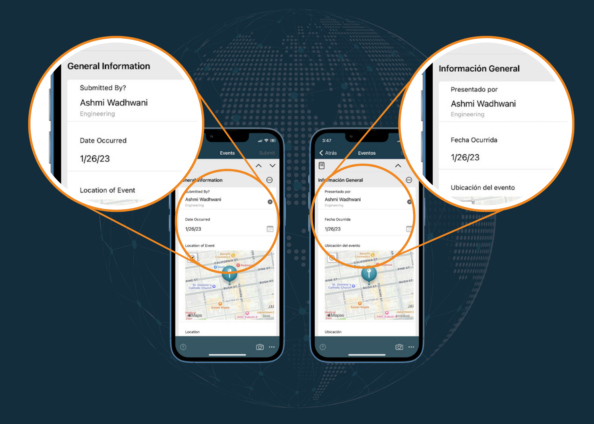 DevonWay mobile app localization